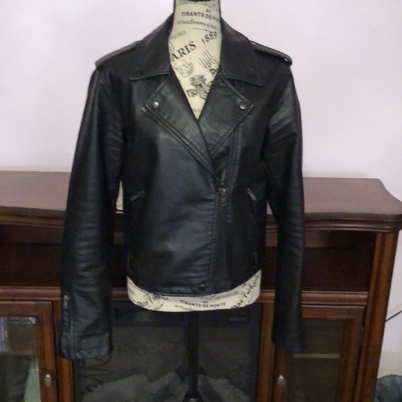 wild fable Jackets & Blazers - NWOT Wild Fable pleather jacket